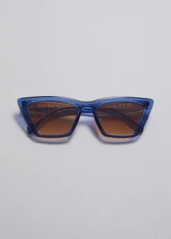 Angular Cat Eye Solbriller