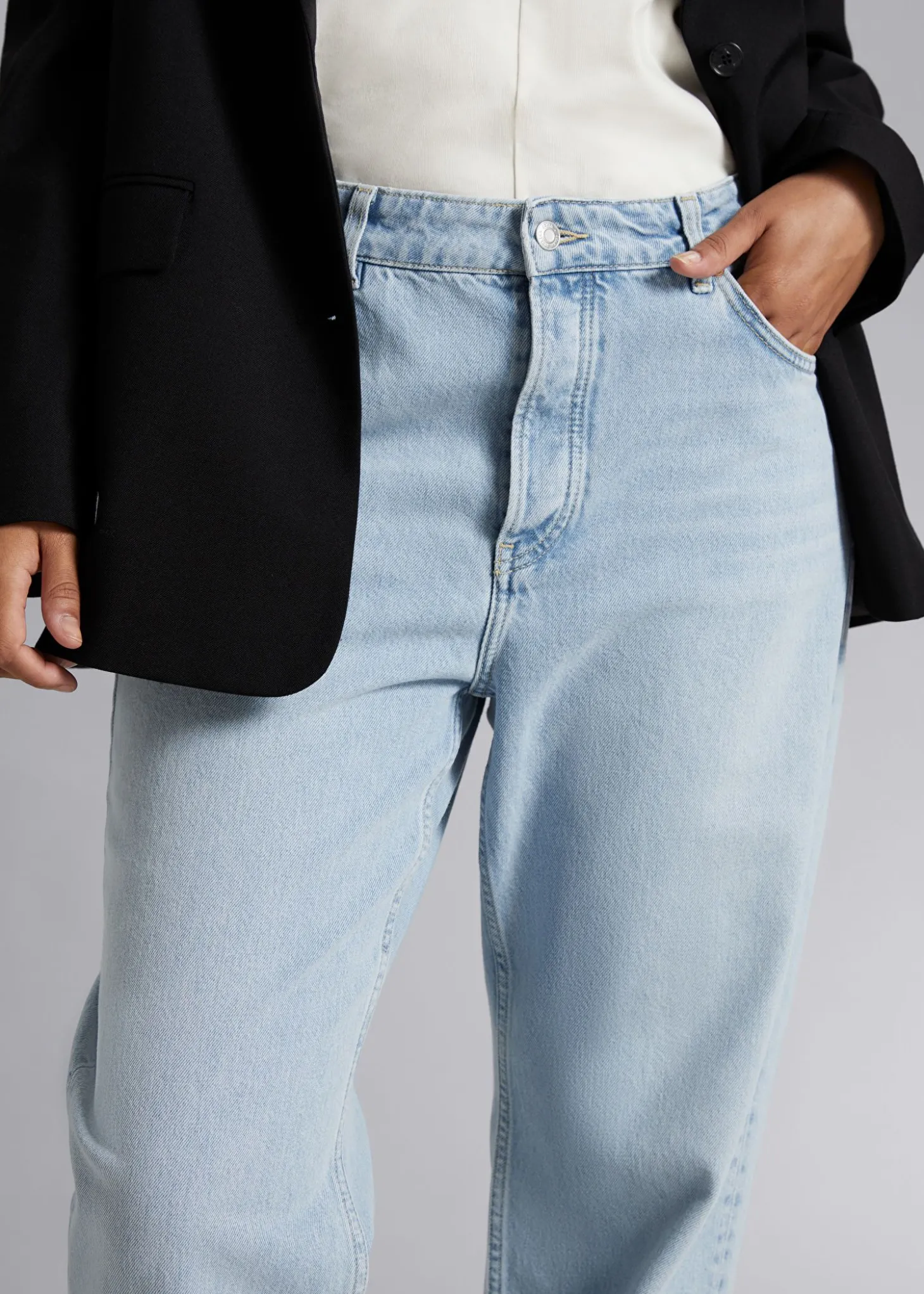 Avslappede, Koniske Jeans