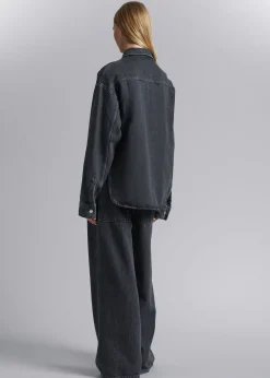 Avslappet DenimSkjørte
