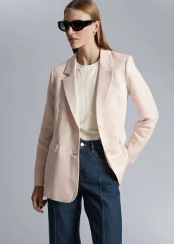 Avslappet Lin Blazer