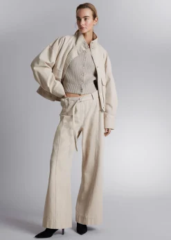 Avslappet Strikket Cardigan