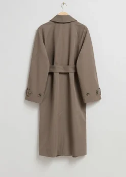 Avslappet Trenchcoat