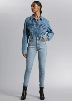 Avsmalnende Jeans