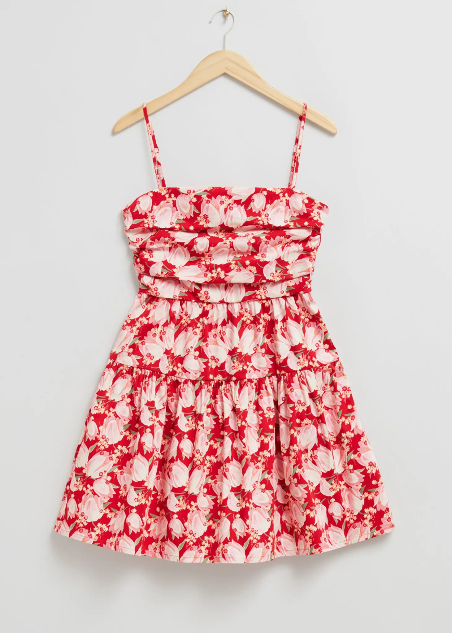 Babydoll Plissert Bodice Dress
