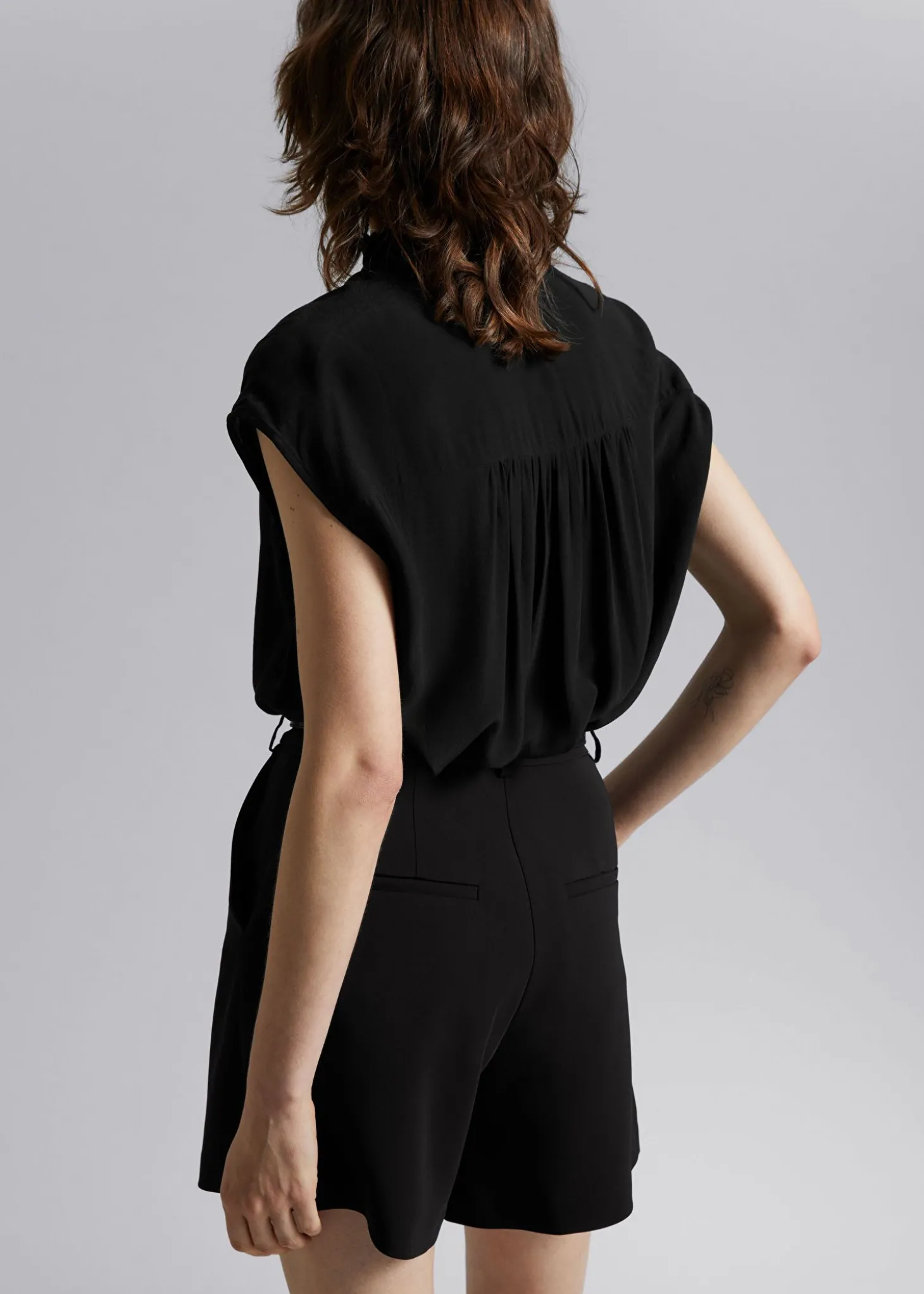 Bluse Med Volang
