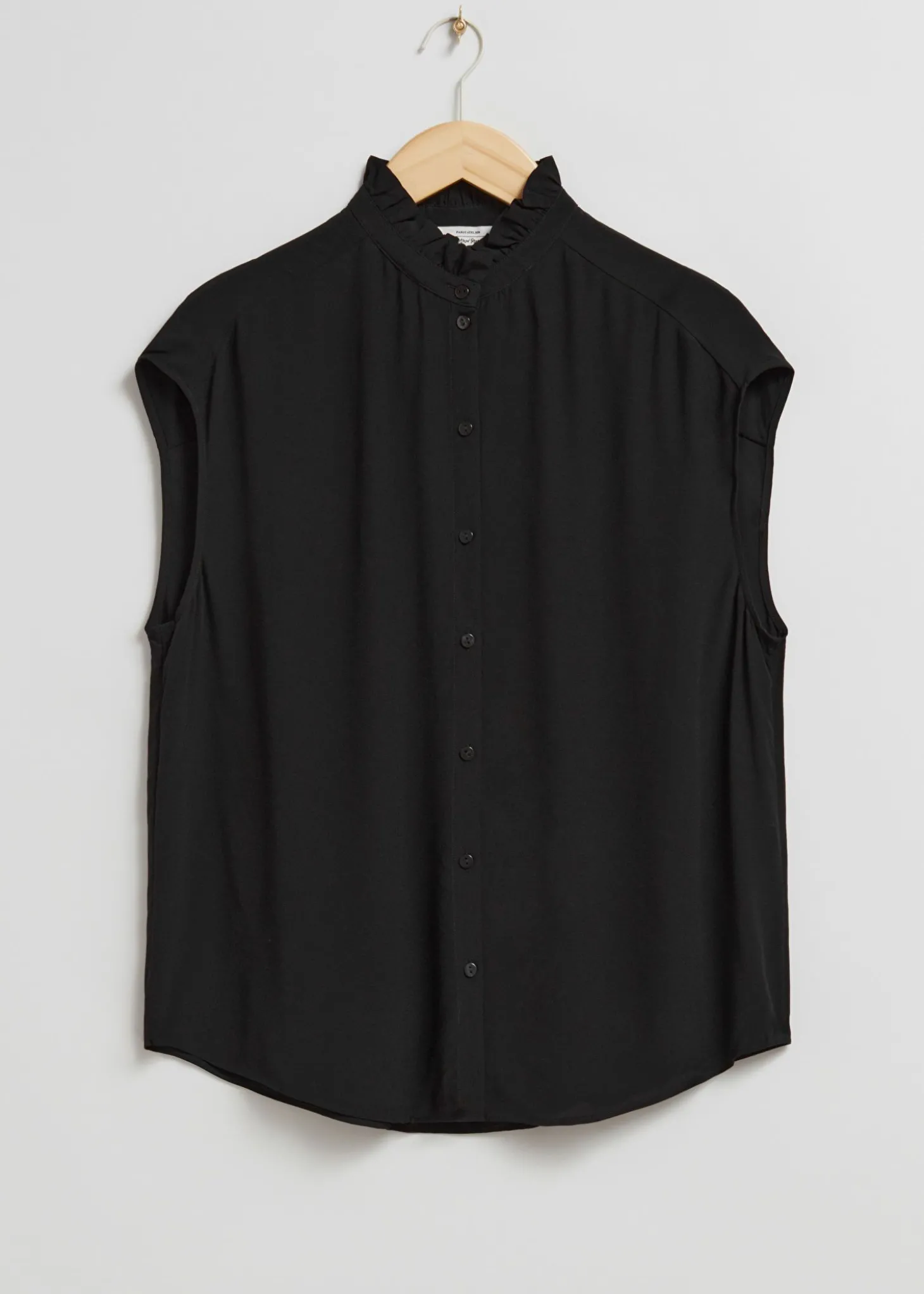 Bluse Med Volang