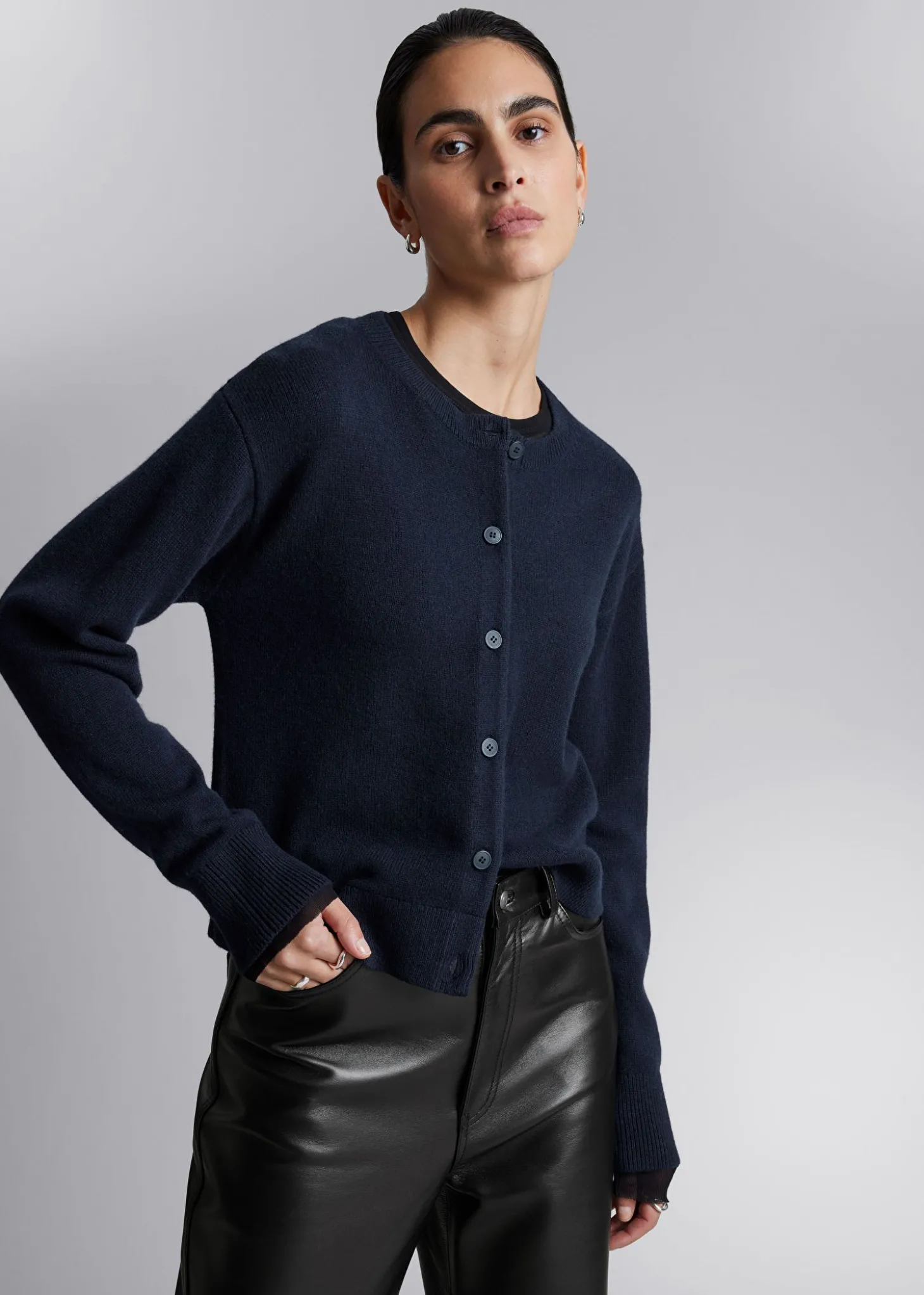 Boxy Cardigan I Merinoull