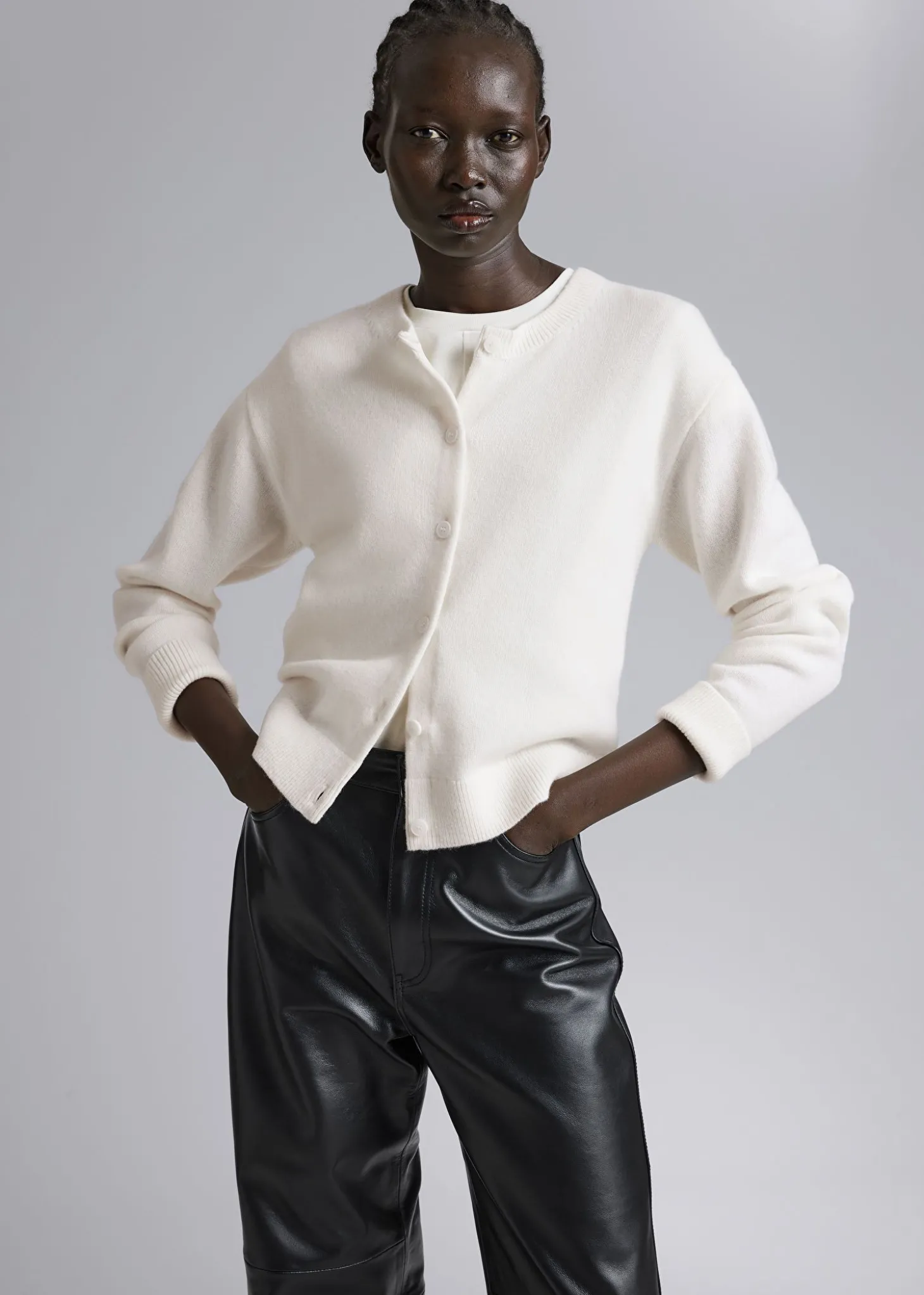 Boxy Cardigan I Merinoull