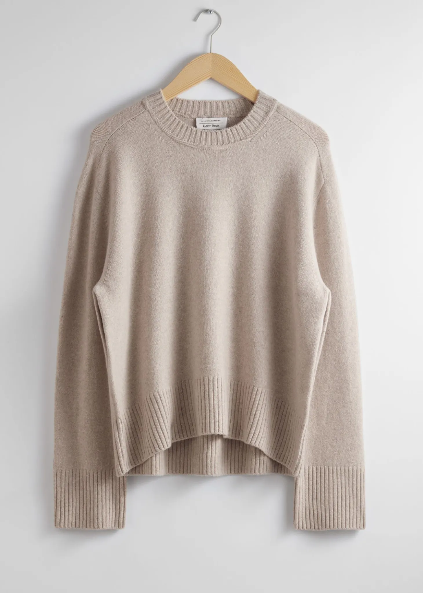 Boxy Cashmere-Blend Jumper