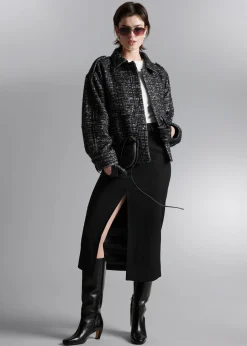 Boxy Tweed-Jakke