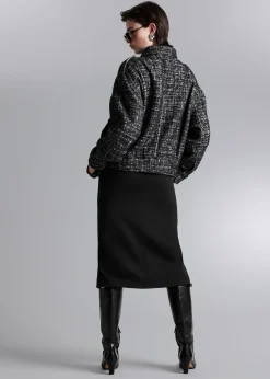 Boxy Tweed-Jakke