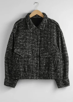 Boxy Tweed-Jakke