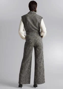 Bred Ermelos Tweed Jumpsuit
