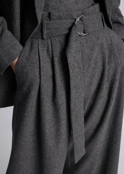 Bred Papirpose-Midjebukse