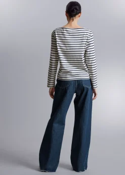 Breton Stripe Topp
