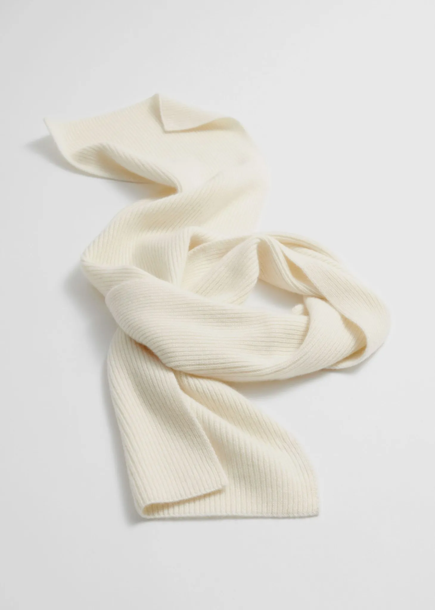 Cashmere Strikket Skjerf