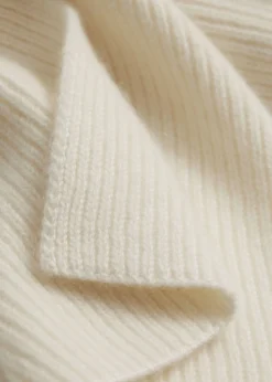 Cashmere Strikket Skjerf
