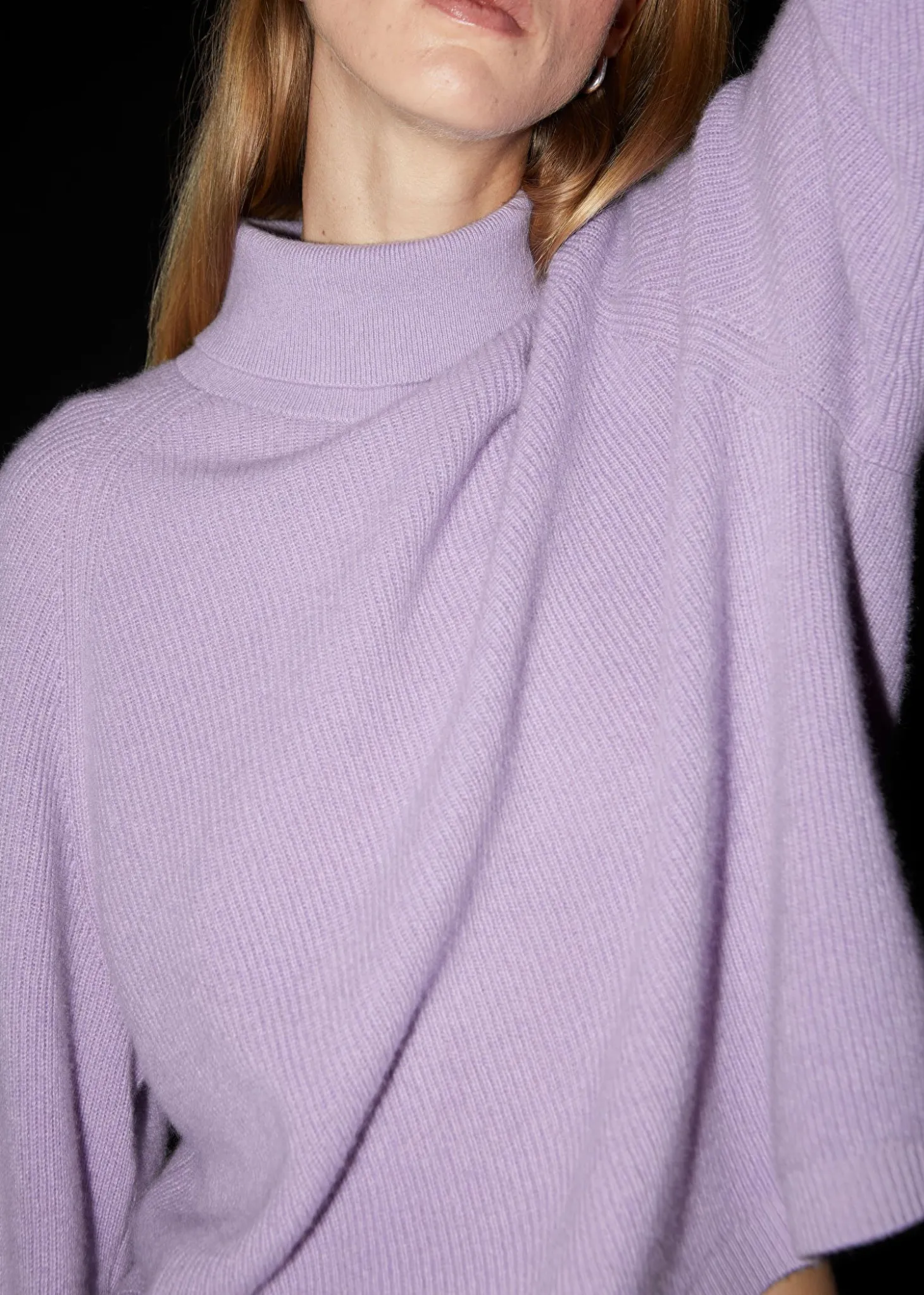 Cashmere Turtleneck Genser