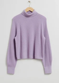 Cashmere Turtleneck Genser