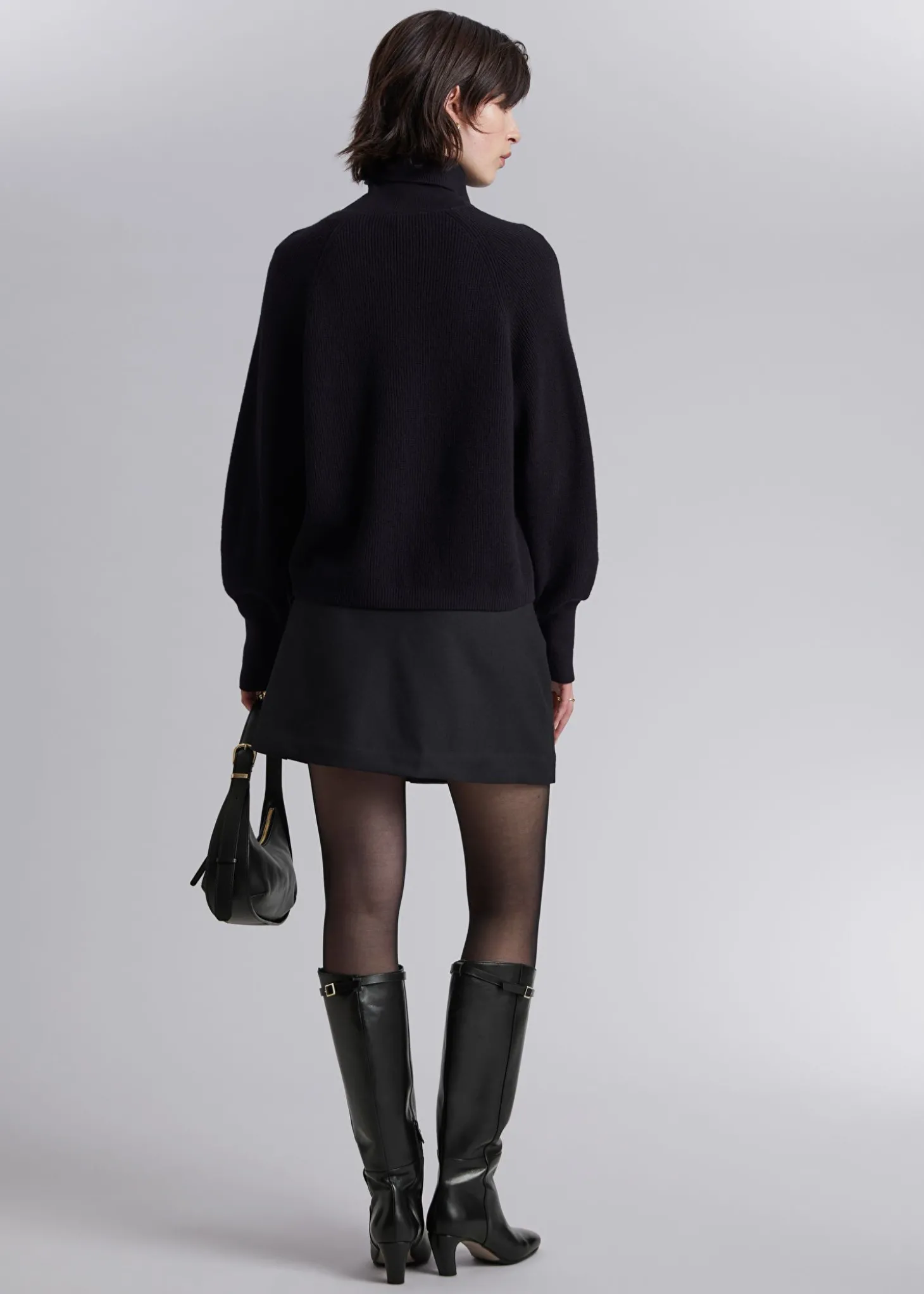 Cashmere Turtleneck Genser