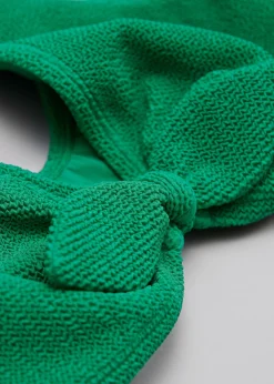 Crepe Knot Tie Bikinitopp