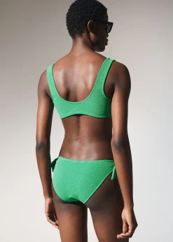Crepe Knot Tie Bikinitruse