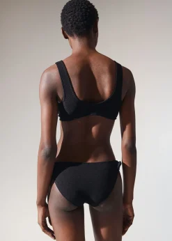 Crepe Knot Tie Bikinitruse