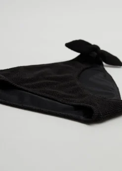 Crepe Knot Tie Bikinitruse