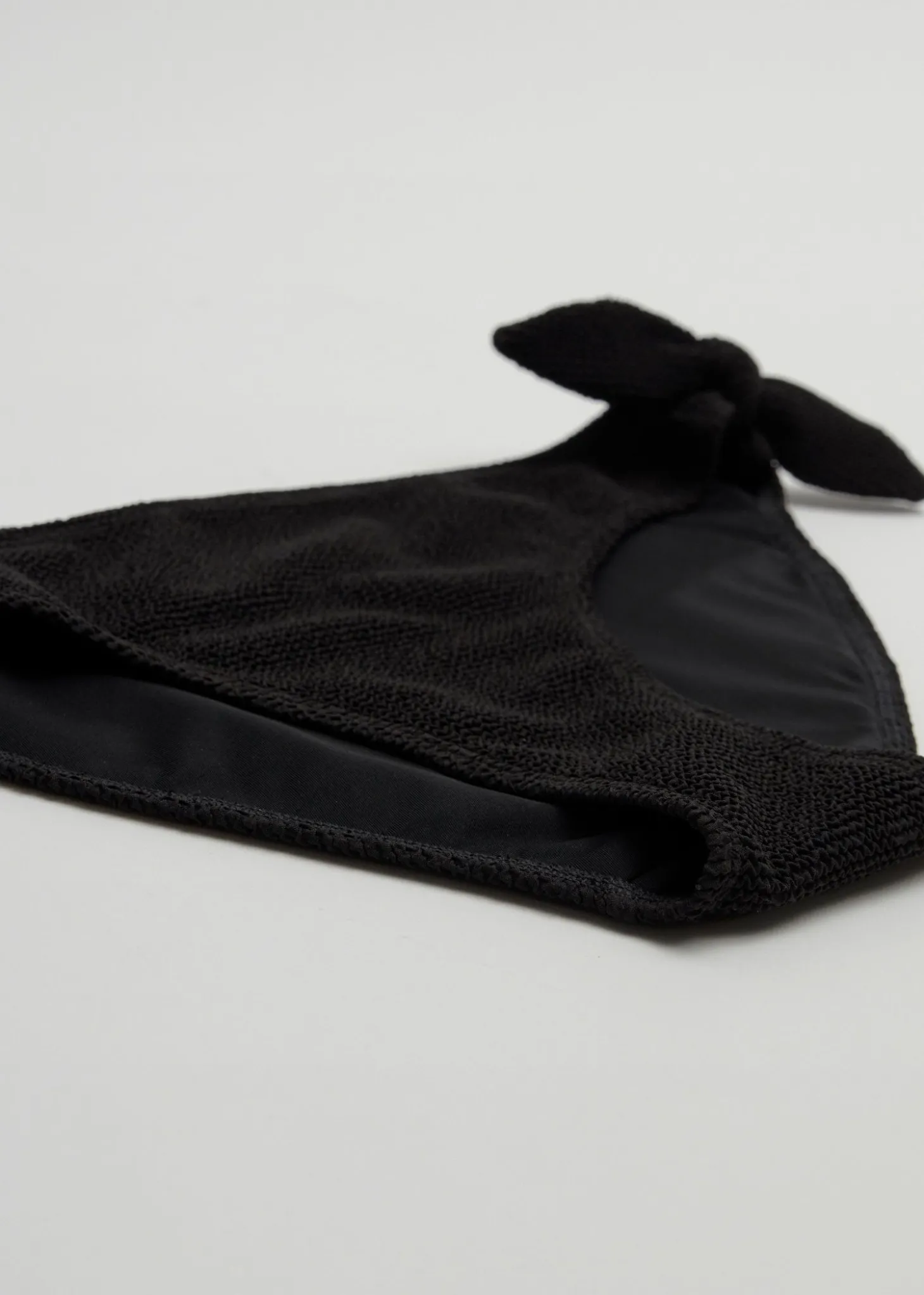 Crepe Knot Tie Bikinitruse