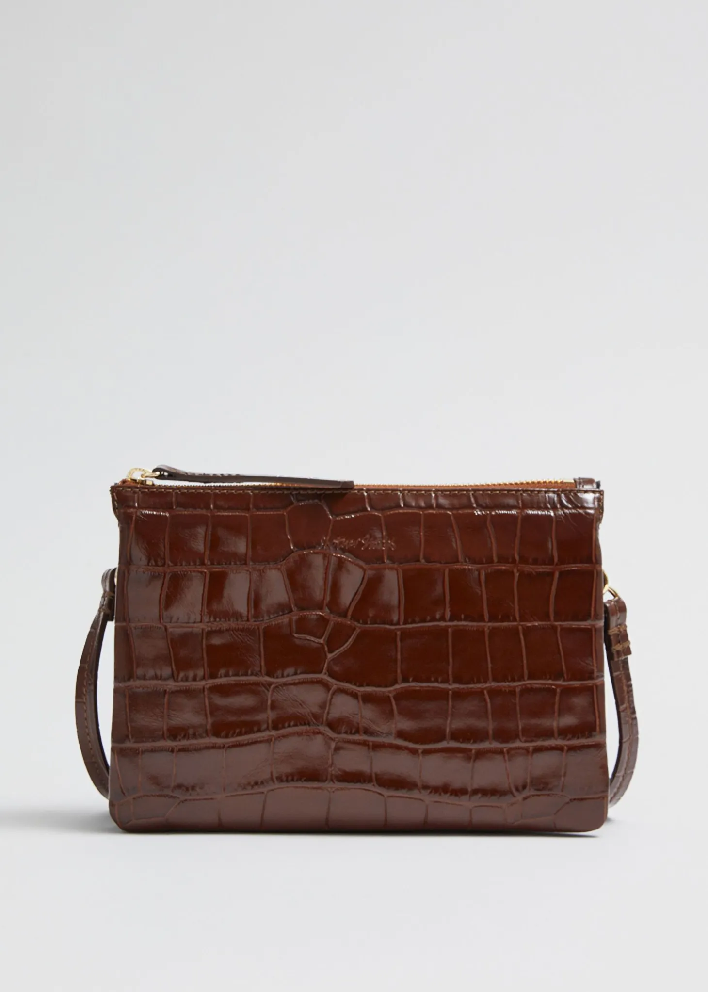 Croco Skinnveske