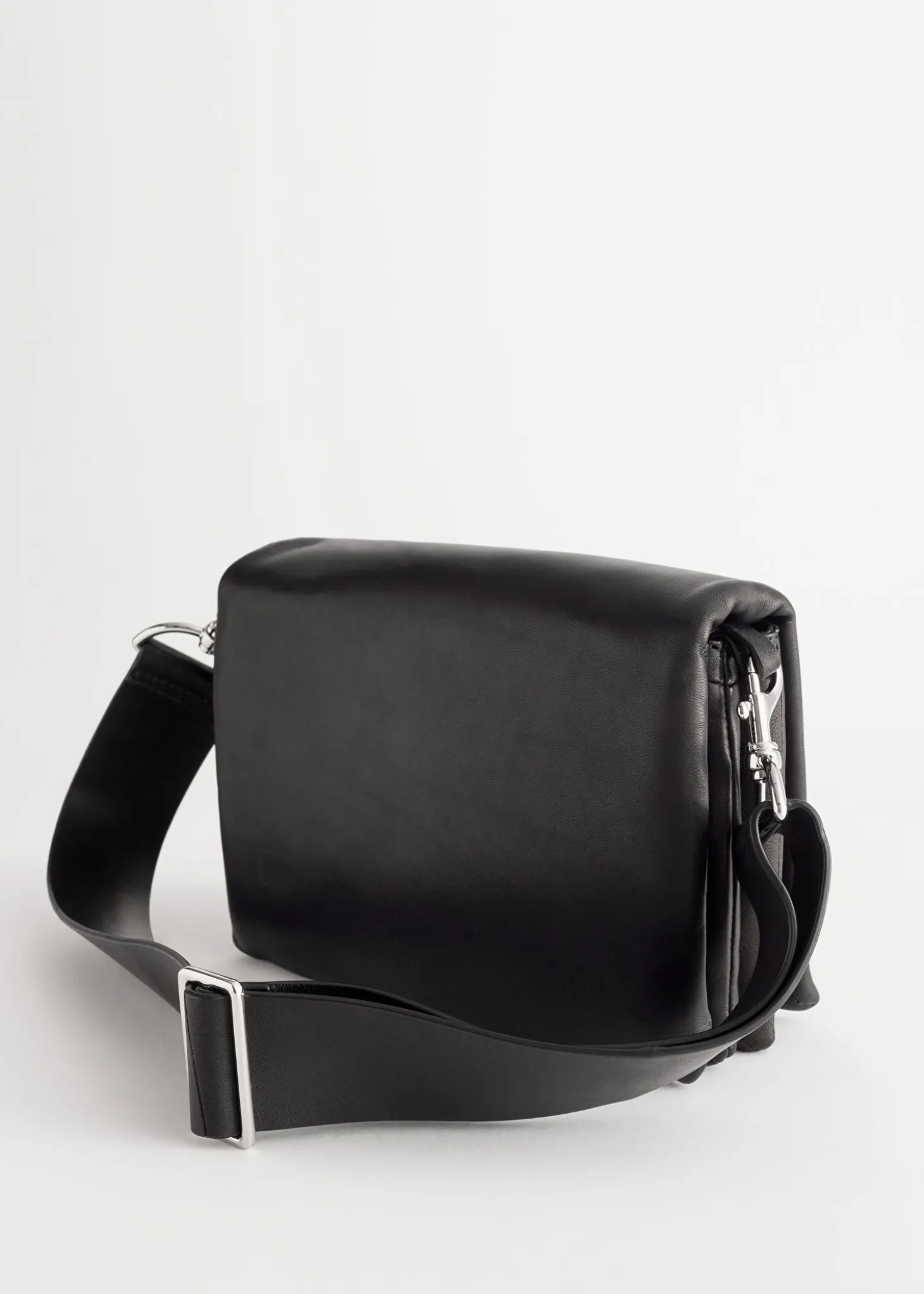 Crossbody-Veske I Kromfri Skinn