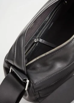 Crossbody-Veske I Mykt Skinn