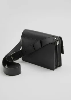 Crossbody-Veske I Skinn