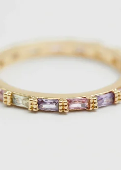 Crystal Stud Ring