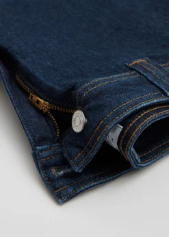 Denimshorts Med Hoy Midje
