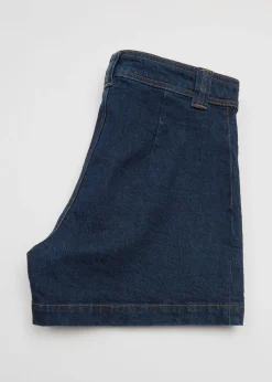 Denimshorts Med Hoy Midje
