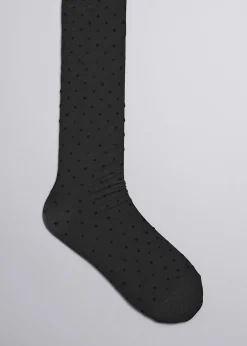 Dotted 40 Denier Tights