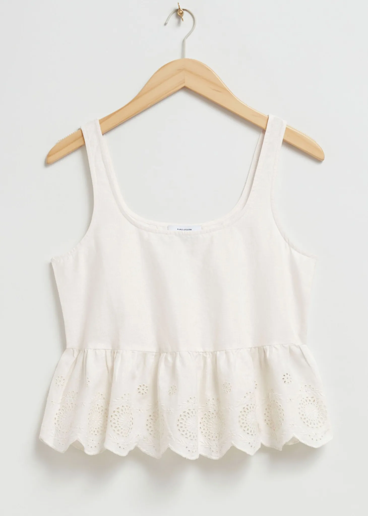 Ermelos Broderie Anglaise Topp