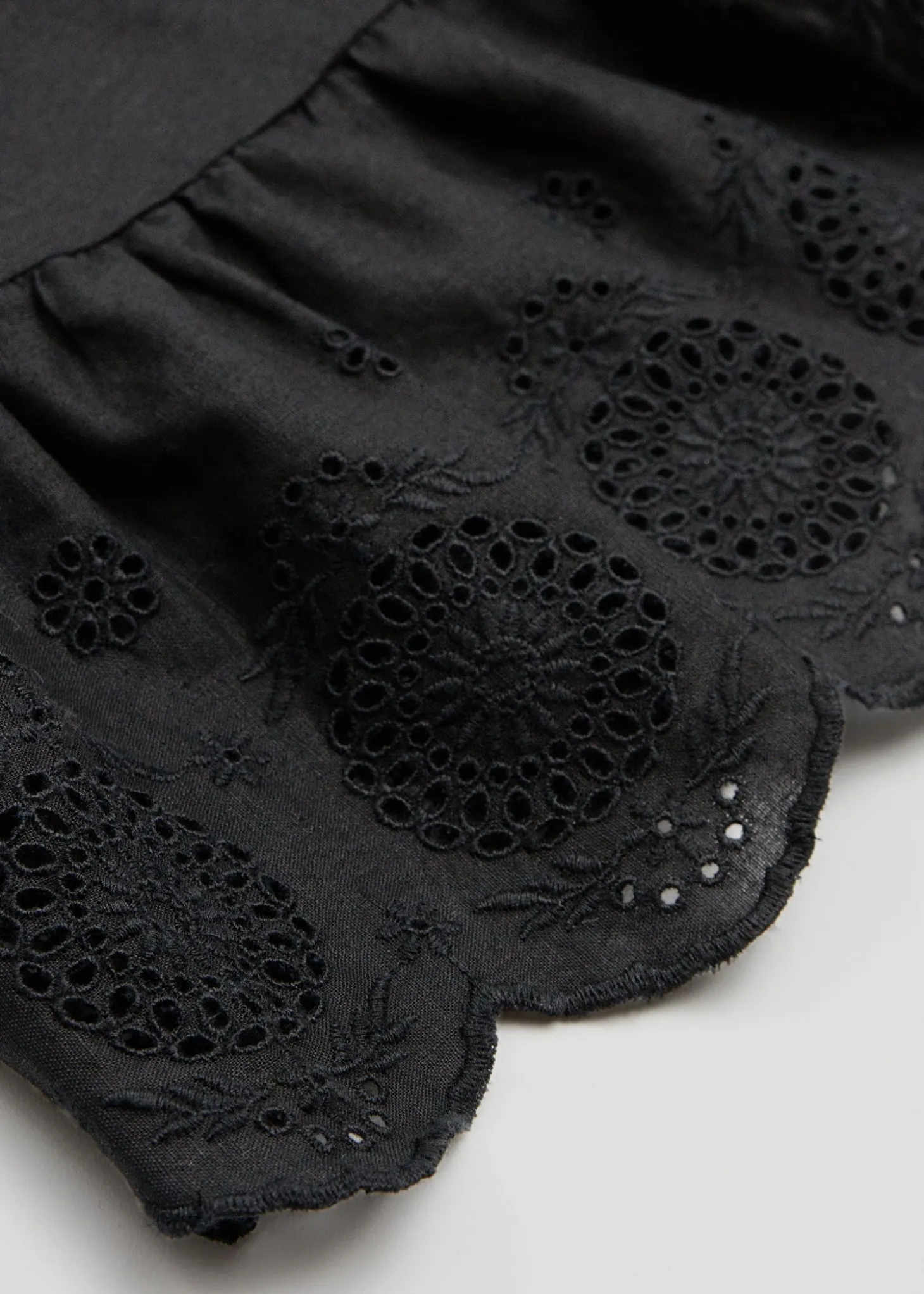 Ermelos Broderie Anglaise Topp