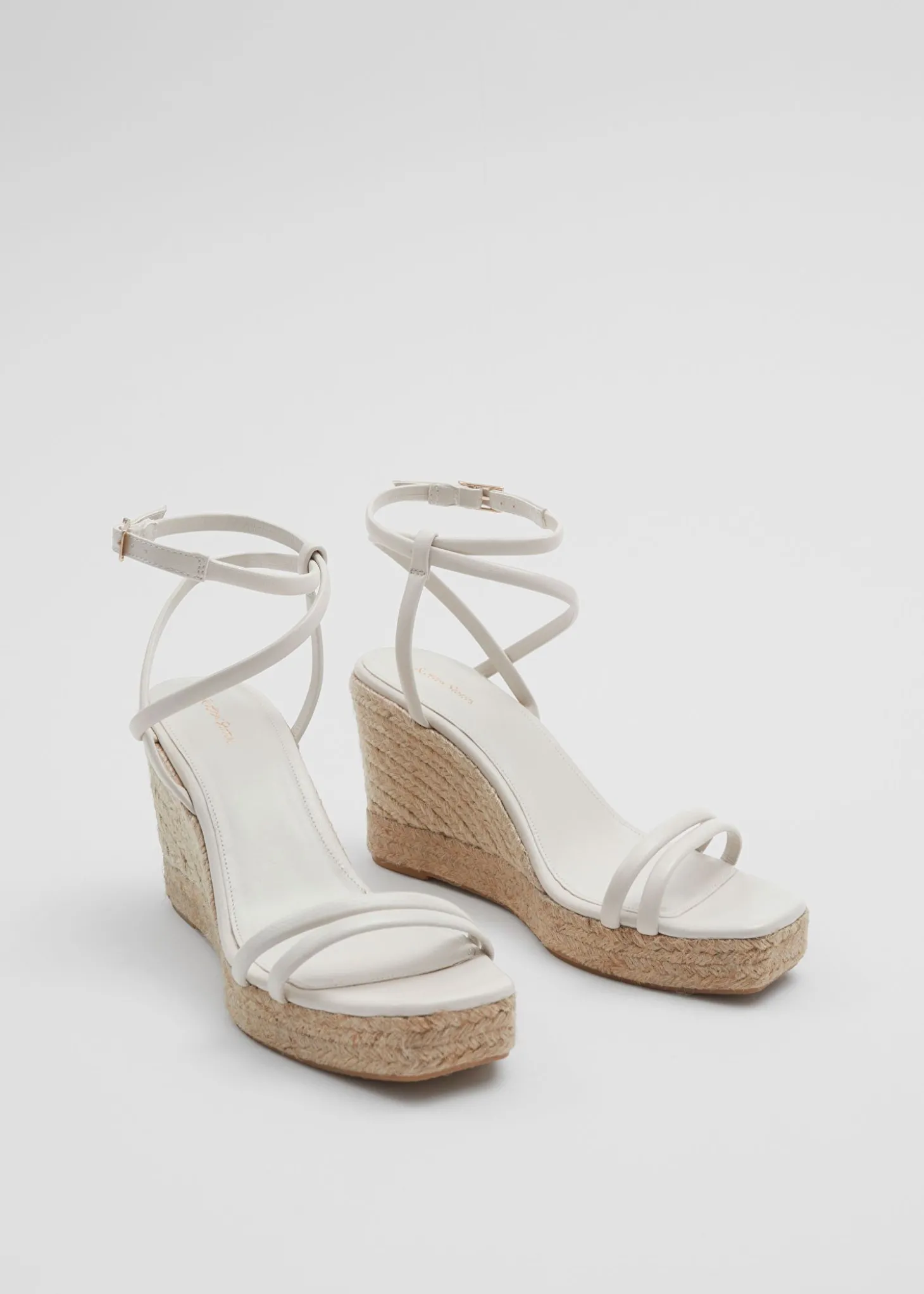 Espadrillesandaler I Skinn