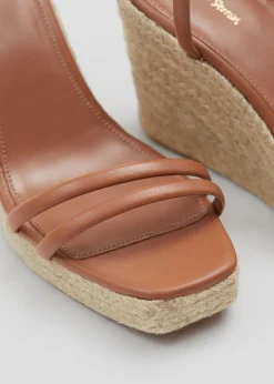 Espadrillesandaler I Skinn