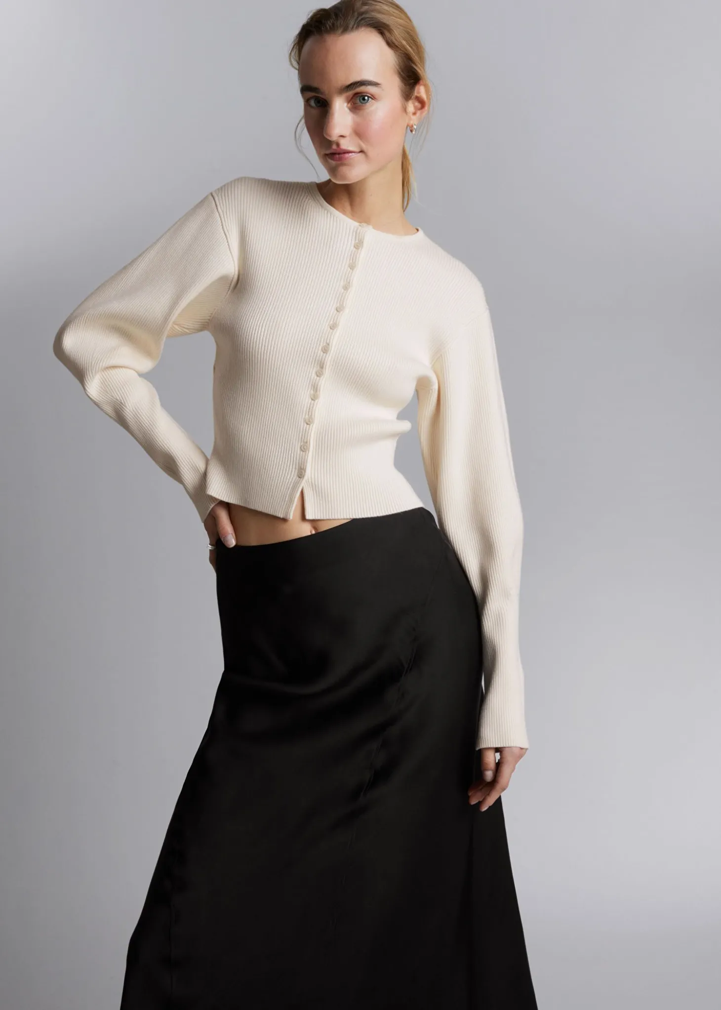 Figursydd Ribbestrikket Cardigan