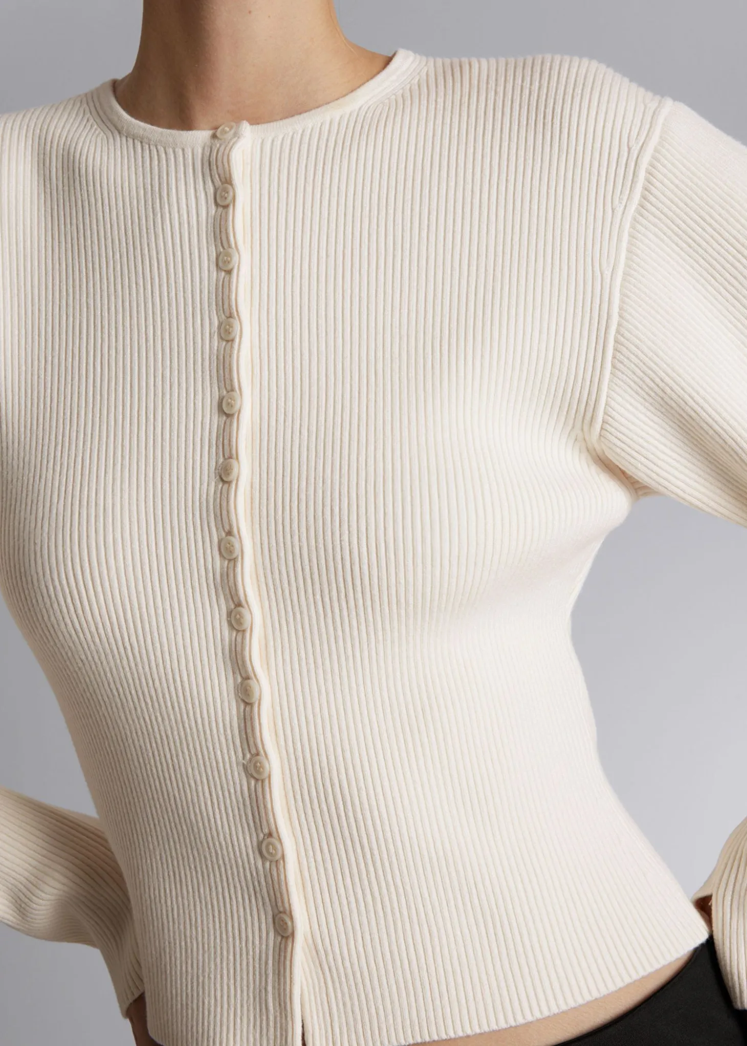 Figursydd Ribbestrikket Cardigan