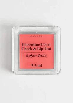 Florentine Coral Cheek & Lip Tint