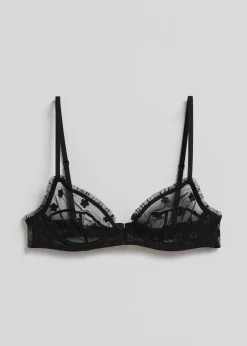Frilled Sheer Bylte Bh