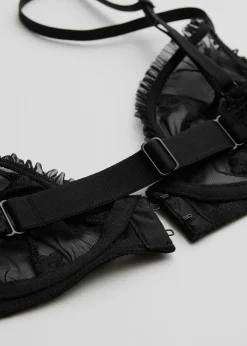 Frilled Sheer Bylte Bh
