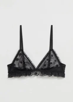 Frilled Sheer Soft Bh