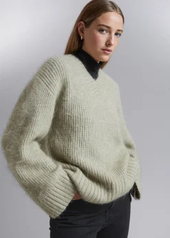 Fuzzy Knit Jumper