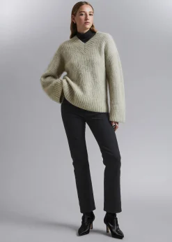Fuzzy Knit Jumper