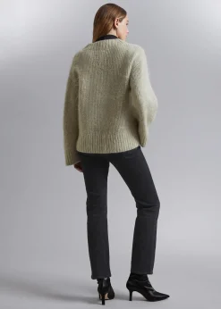 Fuzzy Knit Jumper
